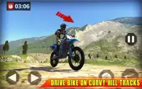 未舗装道路 オートバイレース ゲーム： バイクスタント ゲーム Screen Shot 3