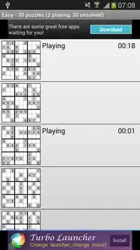 Sudoku The Brain Teaser Screen Shot 1