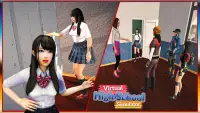 Virtual High School 3D - School Girl Games 2021 Screen Shot 5