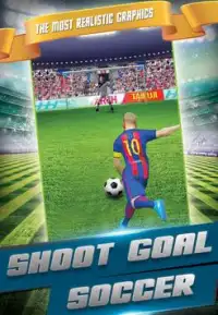 Shoot Goal Soccer league 2017 Screen Shot 1