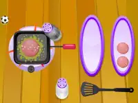 Вкусные Футбол Burger Игры Screen Shot 3