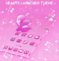 Hearts Launcher Theme Screen Shot 1