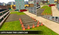 3 डी लिमो कार पार्किंग Screen Shot 3