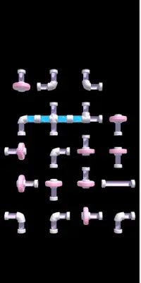 Water pipes : connect water pipes puzzle game Screen Shot 0