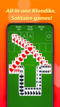 Solitaire Classic - 2020 Free Poker Game Screen Shot 1