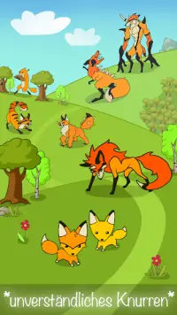 Angry Fox Evolution  - Idle Cute Clicker Tap Game Screen Shot 2
