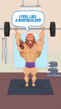 Tough Muscle Man- Gym Clicker Game Screen Shot 3