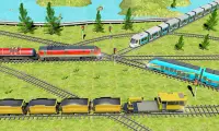 Indian Train City 2019 - Oil Trains Game Driving Screen Shot 0