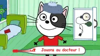 La Famille Chat Jeu de Docteur・Kids games & Cats! Screen Shot 4