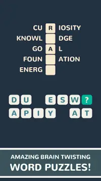 1 Crossword - Free Word Game Screen Shot 0