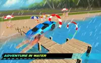 Floating Water Car Race Screen Shot 4