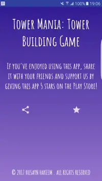 Tower Mania: Blocks Stack Game - Free Screen Shot 3