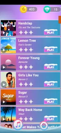 Magic Tiles Vocal Piano Games Screen Shot 1