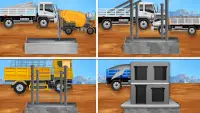 House Construction Trucks Game Screen Shot 18