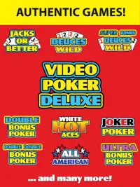 Video Poker Deluxe Screen Shot 11