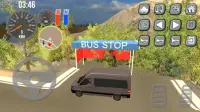 Van Minibus Car Simulator Game Screen Shot 2