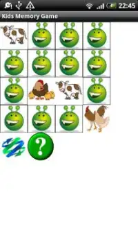 Kids Memory Game Screen Shot 1