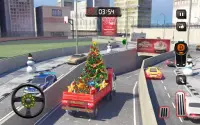 गृह डिजाइन: सजावट ट्रक सिम्युलेटर क्रिसमस खेलों 3D Screen Shot 14