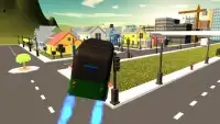 Tuk Tuk Rickshaw Flying Sim 3D Screen Shot 2