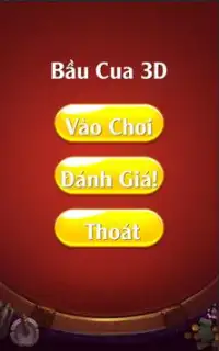 Bầu Cua 3D 2018 (bau cua tom ca) Screen Shot 0
