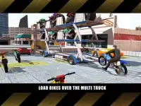 Robot Bike Parking - Transport Truck Adventure Screen Shot 17