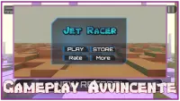 Jet Racer Infinite Flight Rider | Space Racing Screen Shot 2