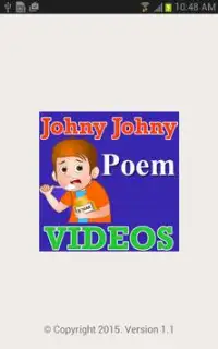 Johny Johny Yes Papa Poem Screen Shot 0