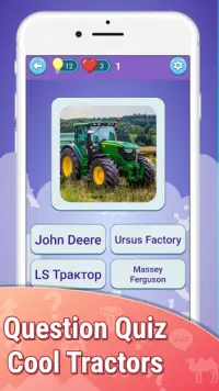 Guess Tractors Quiz Question Free Games ❓🚜⁉️🚜 Screen Shot 5