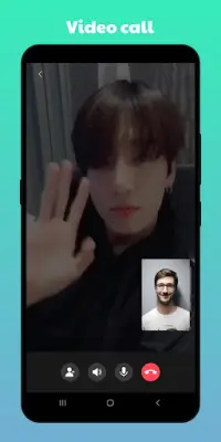 BTS Jungkook: Video call, chat Screen Shot 3