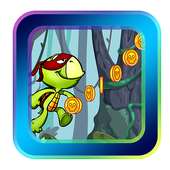 Ninja Kid Turtles Run Adventure