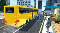 مدرب حافلة مدينة محاكي 2017 Screen Shot 4