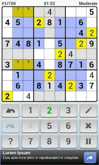 Andoku Sudoku 2 Free Screen Shot 3