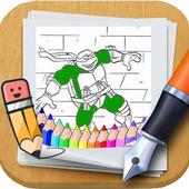 Ninja Turtles Legends Coloring page by fans
