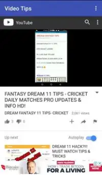 Fantasy Cricket - Dream 11 Tips Screen Shot 7