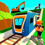 都市地下鉄ビルド＆ライド：鉄道クラフトトレインゲーム