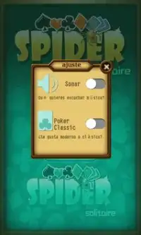 spider Solitaire juego cartas Screen Shot 1