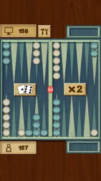 Backgammon Free - Board Games for Two Players Screen Shot 4