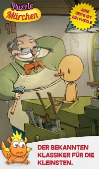 Pinocchio Puzzle Geschichten Screen Shot 0