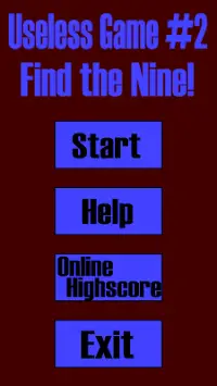 Useless Game#2 Find the Nine! Screen Shot 0