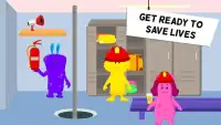 My Monster Town - Fire Station Games for Kids Screen Shot 10