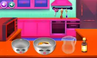 कुकिंग केक : बच्चों के लिए खेल Screen Shot 4