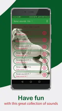 Horses Sounds for Cell Phone free. Screen Shot 4