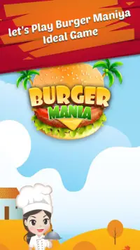 Burger mania memasak taipan idle gila Screen Shot 1