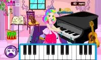 Piano for kids - girl games Screen Shot 1