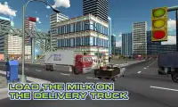 Mleko dostawa ciężarówka Screen Shot 2
