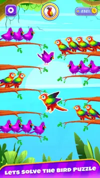 Color Bird Sort Puzzle Games Screen Shot 3