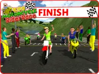 Kids MotorBike Rider Race 3D Screen Shot 9