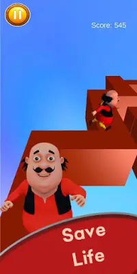 Motu Patlu Zigzag Fun Race Screen Shot 5