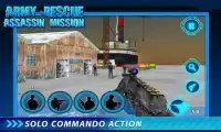 Army Rescue Assassin Mission Screen Shot 2
