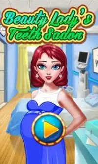 Beauty Lady's Teeth Salon Screen Shot 0